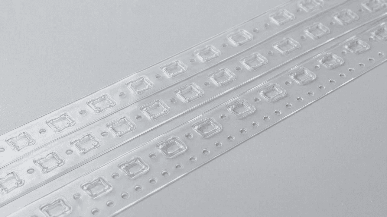 突破 ±0.05mm 极限：PP 透明点胶背模带如何搞定电感型腔平整度难题
